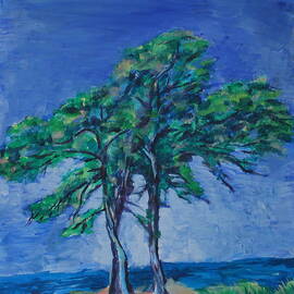 Trees in Amarandos by Tam Nightingale
