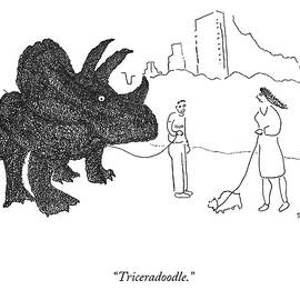 Triceradoodle by Michael Shaw