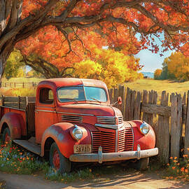 Truck - That old truck out back by Mike Savad