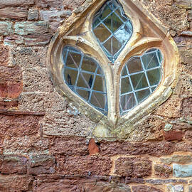 Tulip Window in a Medieval Castle by W Chris Fooshee