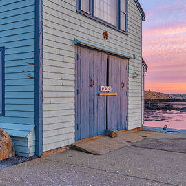 Tuna Wharf in Rockport on Cape Ann Massachusetts by Juergen Roth