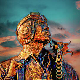 Tuskegee Airmen Memorial USAF Academy 2 by Tommy Anderson