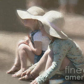  Two Girls 3 by Elaine Teague