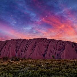 Uluru at Sunset by Neil Jones