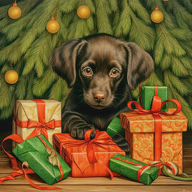 Under the Christmas Tree by Jutta Maria Pusl