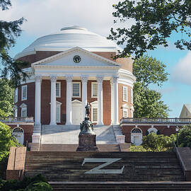 University of Virginia The Rotunda Front  by John McGraw
