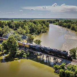 UP 4014 Big Boy at Corning AR by Jim Pearson