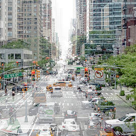 Urban Abstraction - Road Traffic by Philippe HUGONNARD