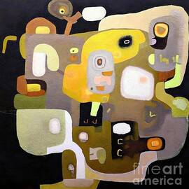 vector icon illustration symbol abstract art painting by N Akkash