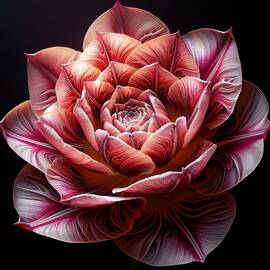 Velvet Blossom by Bill And Linda Tiepelman