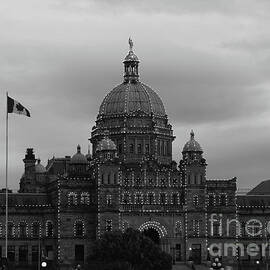 Victoria Parliament Building BW by Connie Sloan