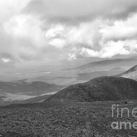 View from Mount Washington in Grayscale by Adam Gladstone