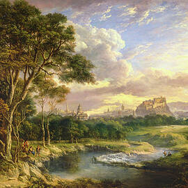 View of the City of Edinburgh by Alexander Nasmyth 1822 by Alexander nasmyth