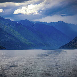 View of the mountains around Lake Chelan by Jeff Swan