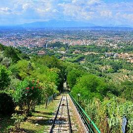 View on Montecatini Terme, Tuscany by Ramona Matei