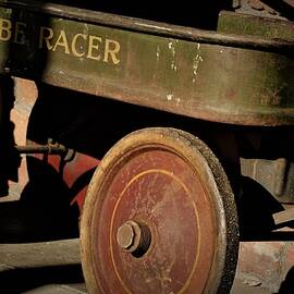 Vintage Child's Globe Racer Wagon by Elizabeth Pennington
