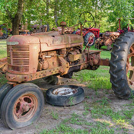 Vintage Farm Tractor - Lincolnton GA -1 by John Kirkland