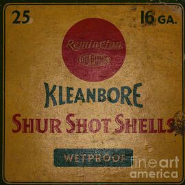 Vintage Shotgun Advertisement Square Format by Paul Ward