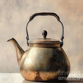 Vintage Teapot by Elisabeth Lucas