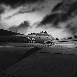 Vintage World War Two Flying Fortress B-17g by Bob Orsillo