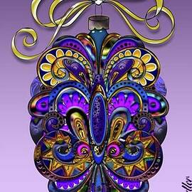 Violet Ornament