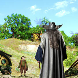 Visitor in the Shire by Michael VanPatten