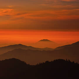 Warm Mountain Sunset  by Beth Sargent