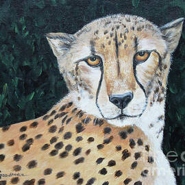 Watchful Cheetah by Linda Goodman
