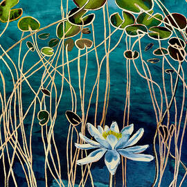 Water Lilies'Dance by Dorina Costras