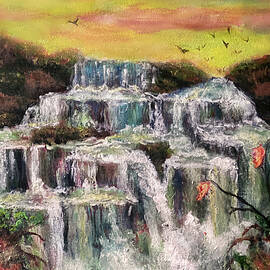 Waterfalls in the Wasteland by Bonnie Marie