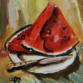 Watermelon by Dora Stork