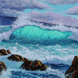 Waves and Rocks by Darice Machel McGuire