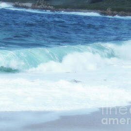 Waves Upon the Sand Soft by Connie Sloan