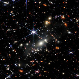 Webb's First Deep Field - NIRCam Compass Image by Eric Glaser