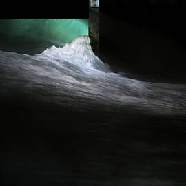  Weir in the River Aare, Switzerland by Imi Koetz