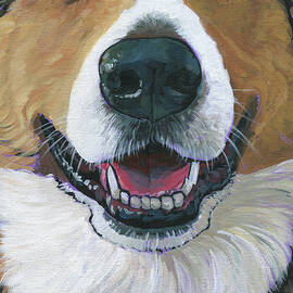Welsh Corgi Mask by Nadi Spencer
