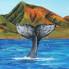 West Maui - Whale Tail by Darice Machel McGuire