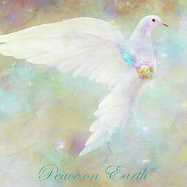 White Dove - Peace on Earth by Peggy Collins