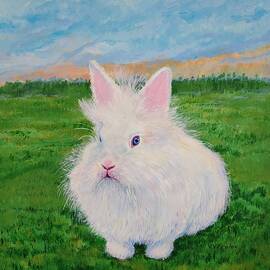 White rabbit by Vladimir Frolov