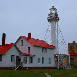 Whitefish Point Lighthouse / Edmond Fitzgerald by Michael Rucker