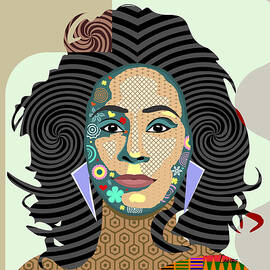 Whitney Houston by Lanre Studio