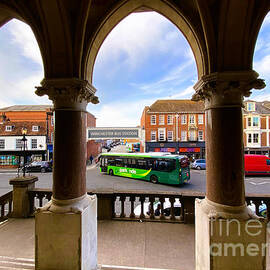 Winchester Bus Station Framed by Loretta S