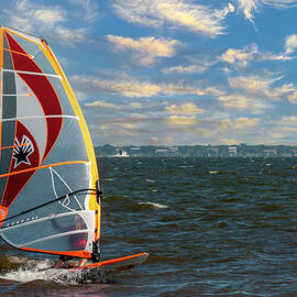Wind Sailing by Cathy Kovarik