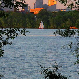Window to The City of Lakes Minneapolis by Tom Halseth