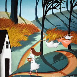 Windy Wash Day by Debbie Criswell