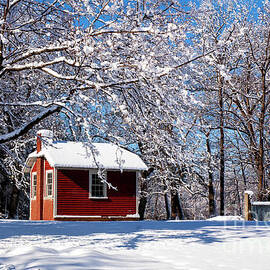Winter Farm by Ruth H Curtis