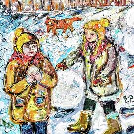 Winter Fun by Evelina Popilian