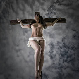 Woman Jesus XXI by Ramon Martinez