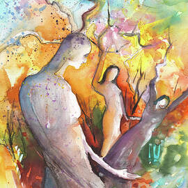 Women And Trees 04 by Miki De Goodaboom