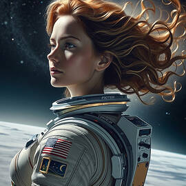 Women in Space No.2 by My Head Cinema